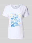 T-shirt met motiefprint