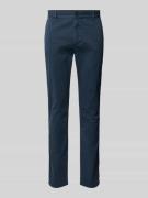 Slim fit chino met achterzakken