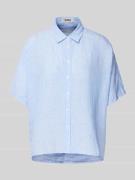 Regular fit linnen overhemdblouse met 1/2-mouwen, model 'MELANIAALF'