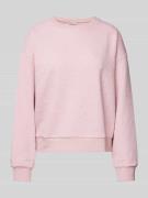 Regular fit sweatshirt met viscose