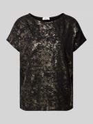 Regular fit T-shirt met viscose