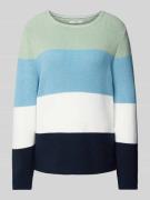 Gebreide pullover met ronde hals, model 'Style.Lesley'