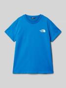 T-shirt met labelprint