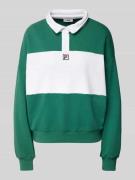 Poloshirt met labelstitching, model 'LANGOGNE'