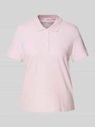 Regular fit poloshirt van katoenmix