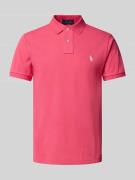 Poloshirt met labelstitching