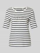 T-shirt met strass-steentjes