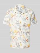 Vrijetijdsoverhemd met resortkraag