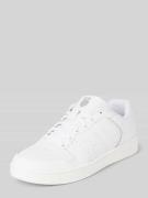 Leren sneakers met logoprint, model 'Court Palisades'