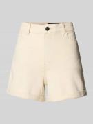 High waist korte jeans in 5-pocketmodel, model 'MONI'