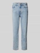 Straight fit jeans met katoen, model 'EMILY'