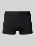 Super skinny fit zwembroek met labelprint