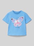 T-shirt met labeldetail, model 'DITTO'