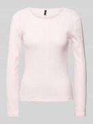 Regular fit shirt met lange mouwen van puur katoen, model 'LISA'