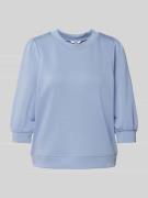 Sweatshirt van viscosemix met 3/4 mouwen, model 'Kadi'