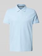 Regular fit poloshirt van katoen-piqué met logostitching