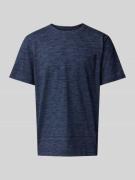 Regular fit T-shirt van katoenmix