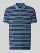 Regular fit poloshirt van katoenpiqué