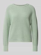 Comfort fit gebreide pullover van puur katoen