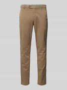 Regular fit chino met steekzakken, model 'LUPUS'