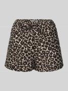 Relaxed fit korte broek met steekzakken, model 'Florence'