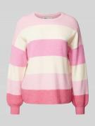 Loose fit gebreide pullover van viscosemix, model 'ATIA'