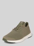Lage sneakers met elastische bandjes