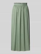 Uitlopende midirok in pure viscose, model 'VENEDIG'
