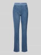 Stoffen broek met elastische band, model 'Pamina'