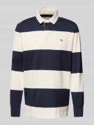 Sweatshirt met polokraag, model 'RUGGER'