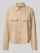 Relaxed fit blouse met borstzakken, model 'PHILA'