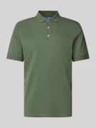 Regular fit poloshirt met labelprint, model 'Pete'