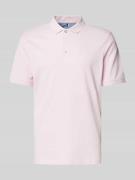 Regular fit poloshirt met labelprint, model 'Pete'