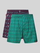 Boxershort met motiefprint, model 'Jolly Ass' in verpakking van 2 stuk...