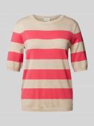 Gebreide pullover met 1/2-mouwen, model 'Mala'