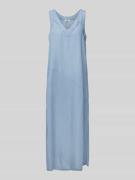 Midi-jurk in denimlook