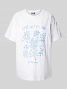 Regular fit T-shirt van puur katoen, model 'TAYLOR'