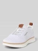 Sneakers met labelstitching, model 'Pasadena'