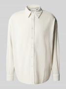 Regular fit corduroy overhemd met kentkraag, model 'PADOW'