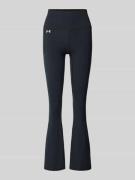 Flared legging met logoprint, model 'Motion'