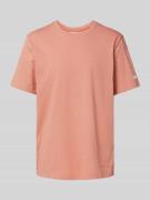 T-shirt met labelstitching