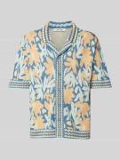 Relaxed fit vrijetijdsoverhemd met resortkraag, model 'DUKE'