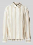 Regular fit blouse met lange mouwen, model 'CARO'