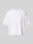 T-shirt met ronde hals, model 'Nola'