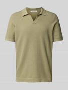 Regular fit poloshirt met structuurmotief, model 'MATEO'