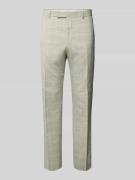 Regular fit pantalon met persplooien