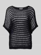 Gebreide pullover met vleermuismouwen, model 'MARAX'