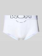 Boxershort met elastische band met label