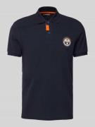 Regular fit poloshirt met labelstitching, model 'CLANIS'