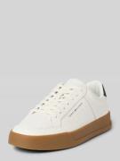 Lage sneakers van leermix